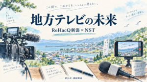 地方テレビの未来。ReHacQ新潟とNSTの対談を読み解く非公式ガイド